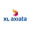 Logo XL Axiata, perusahaan yang memakai jasa uji kekuatan beton Berkah Bumi Engineering