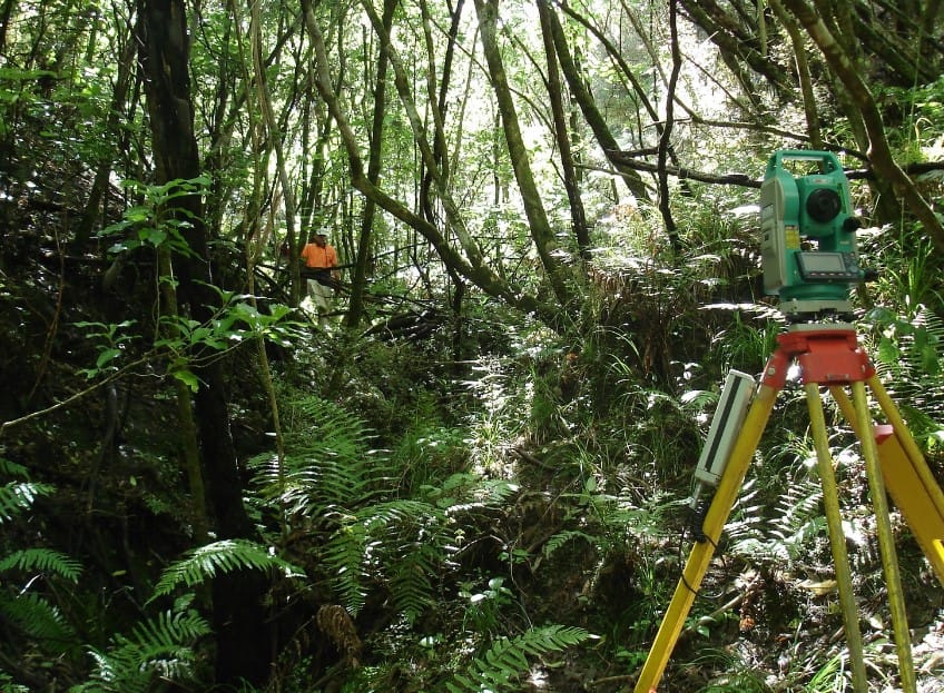 Survei Topografi untuk Pengelolaan Hutan