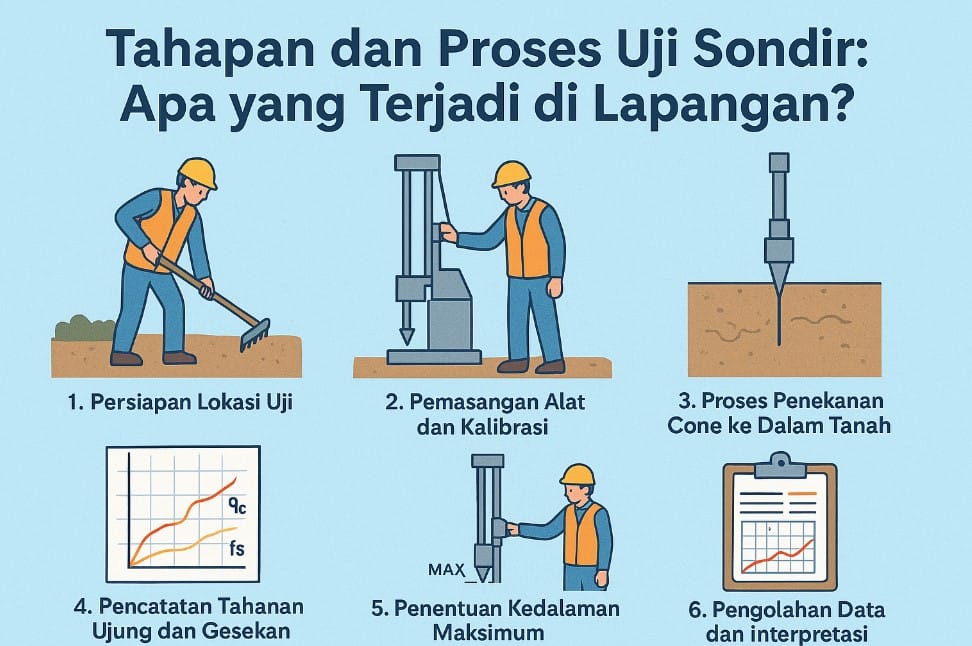 Tahapan dan Proses Uji Sondir