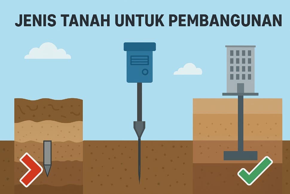 Jenis Tanah yang Cocok dan Tidak Cocok untuk Pembangunan